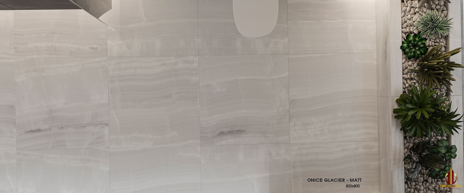 GẠCH 80X80 ẤN ĐỘ ONICE GLACIER - MAT ST03